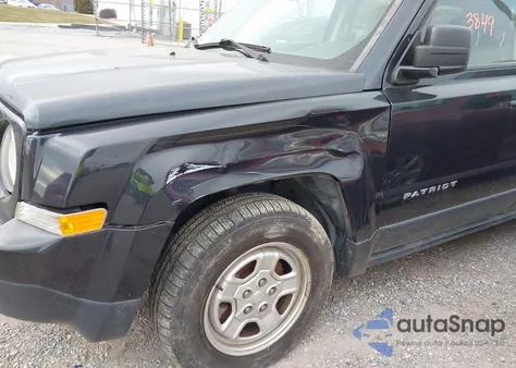 2014 Jeep Patriot Sport from USA, damaged, VIN 1C4NJPBA9ED594007